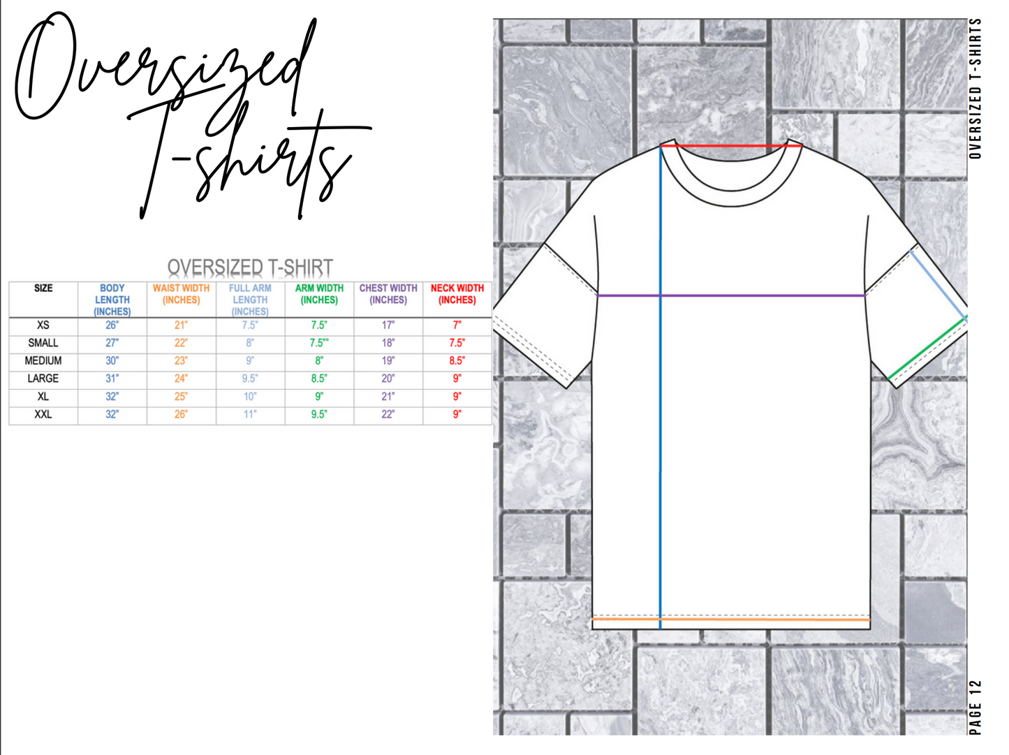 Imagine Oversized Heavyweight Casual Tee 220GSM