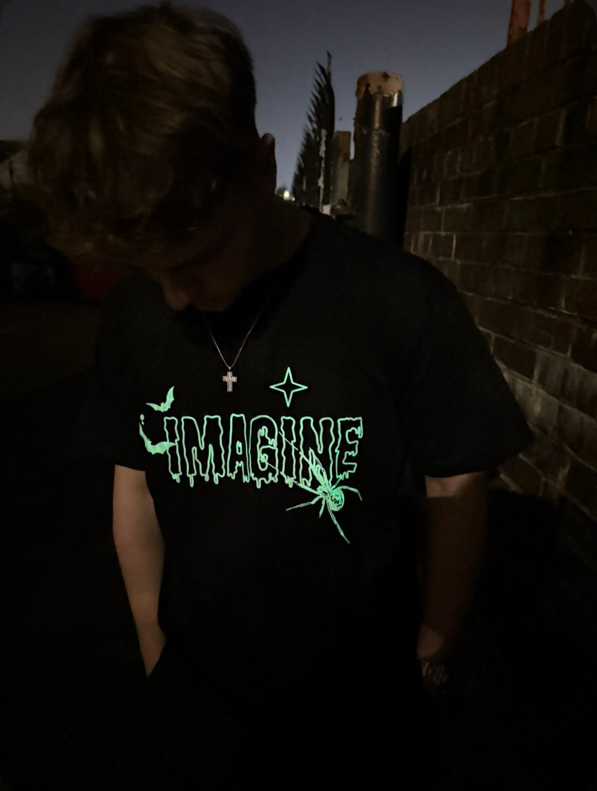 Imagine Limited Edition Glow-in-the-Dark Halloween Tee